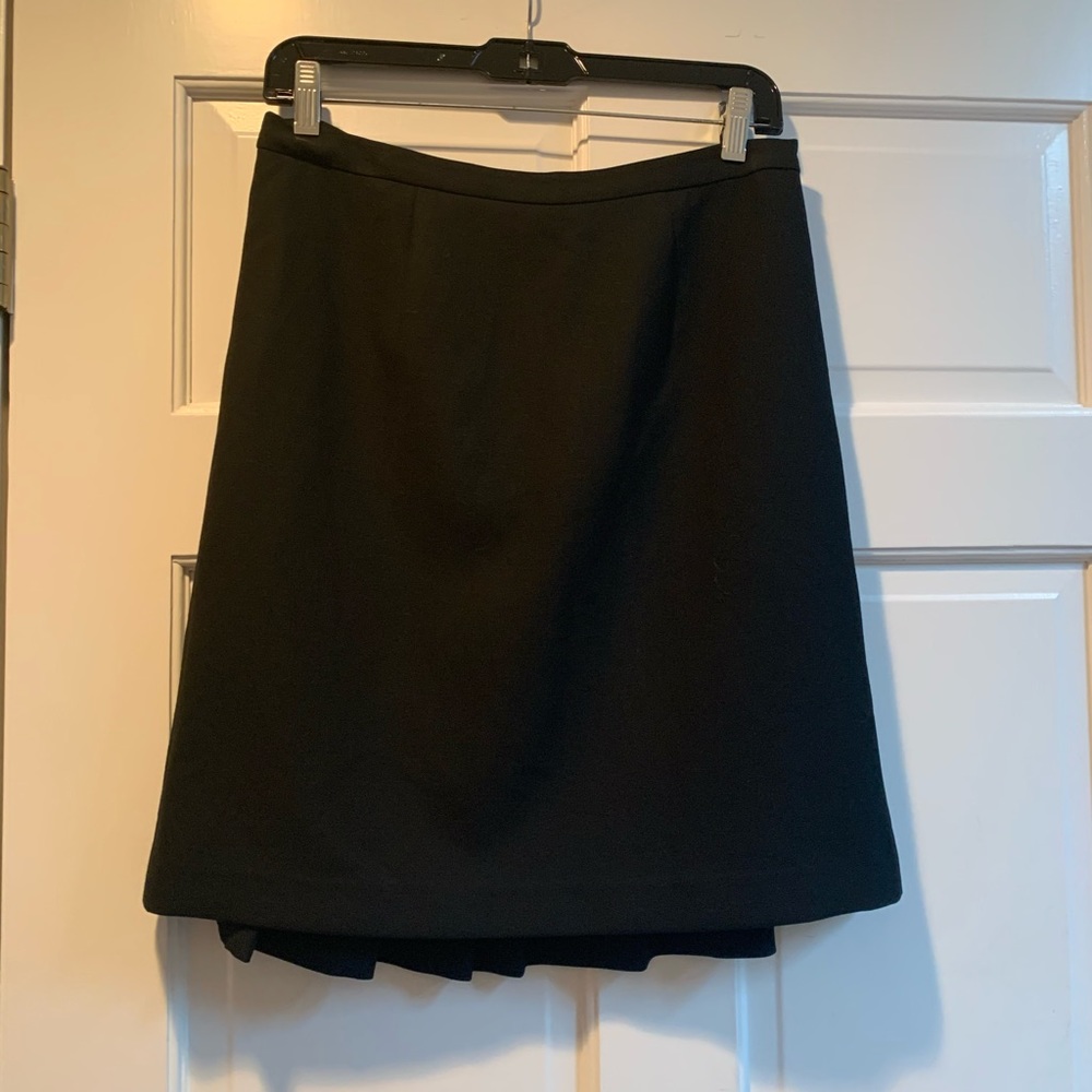DVF black skirt